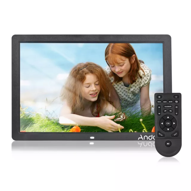 Andoer 17inch  Digital Photo Frame 1080P High Resolution Electronic L9X2