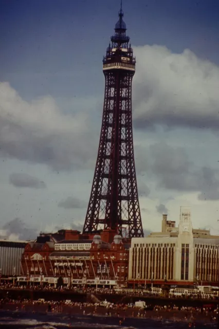 35mm Slide, Blackpool, Promenade And Tower, Commercial Slide 1960s
