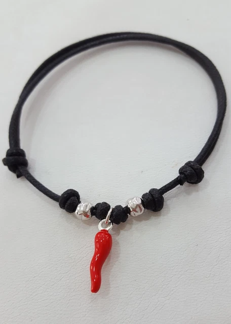 BRACCIALE Cordino Con Granelli E Ciondolo STELLA MARINA – ViMon Gioielli - Foto 11