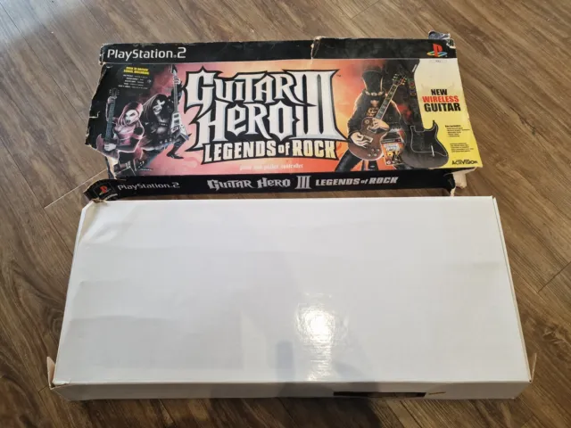 Guitar Hero Legends Of Rock Videogame & Boxed Guitar Controller Set. UK.