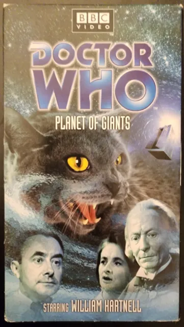 BBC Doctor Who Planet Of Giants # 9 with William Hartnell - VHS