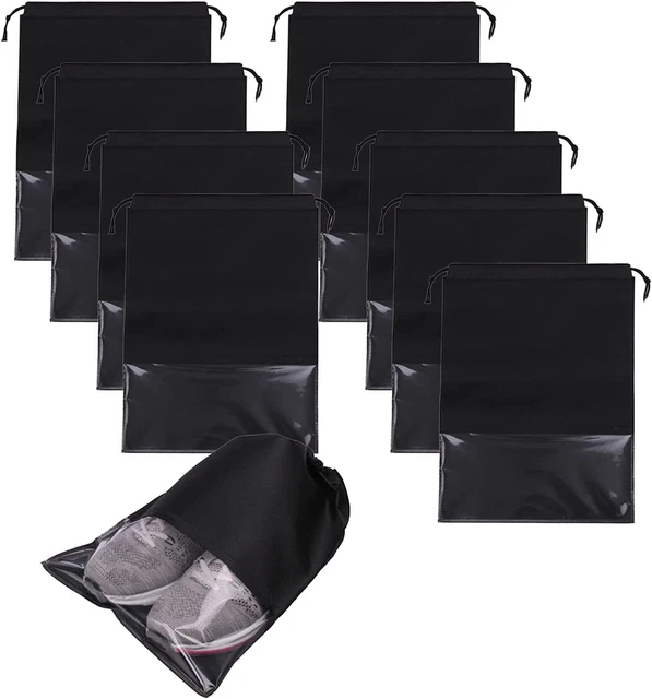 10 Stück Schuhe Tasche Vlies Reise Aufbewahrungsbeutel Kordelzug Staubbeutel 20