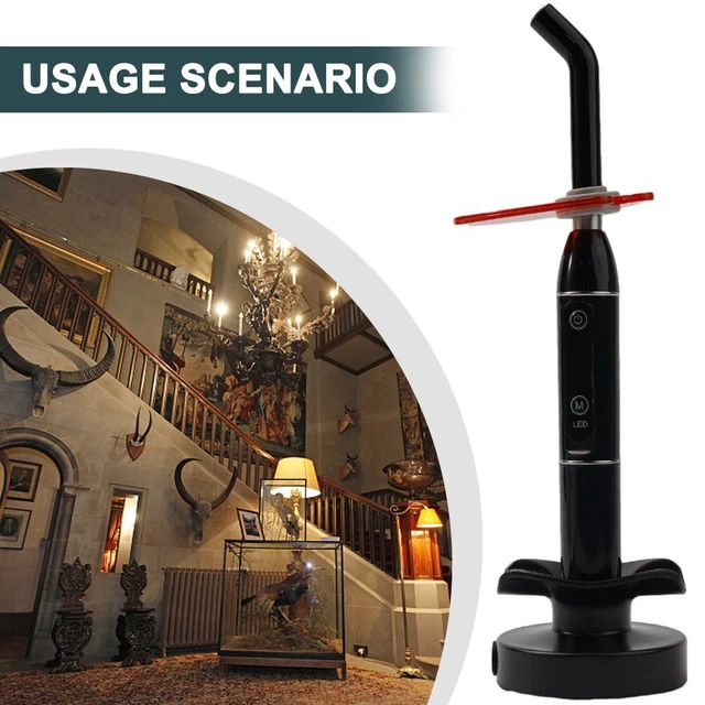 DENTAL CURING TOOL Charge Wirelessly Humanized Appearance Immediate ...