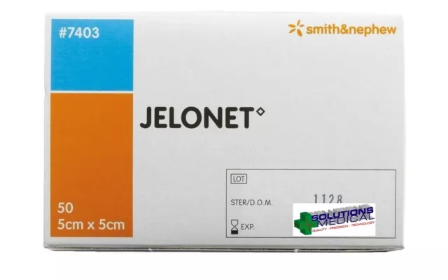 Jelonet Paraffin 5cm Gauze Dressing Wound Care Smith & Nephew 7403 3