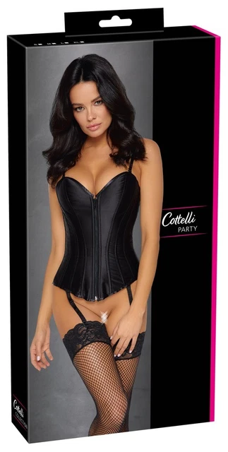 femdom penispump Dessous Set Transparent Black main image 0