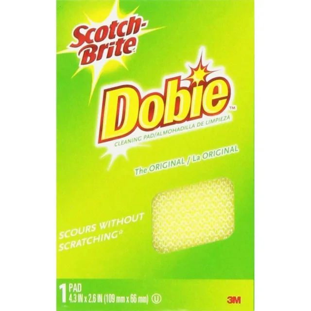3M Scotch-Brite Dobie, 1 Pad Each (Value Pack of 6)