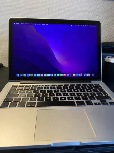 Apple Macbook Pro 13" 2015 i5 2,9GHz, 8GB RAM, 128GB SSD mit Originalverpackung