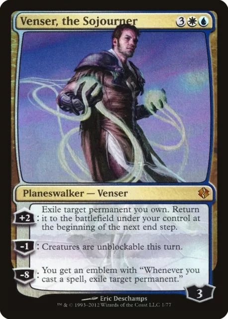 MTG - DDI - Venser, the Sojourner Near Mint Foil #1