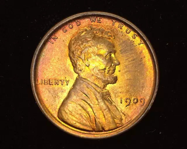 HS&C: 1909 VDB Lincoln Wheat Penny/Cent BU-Red - US Coin