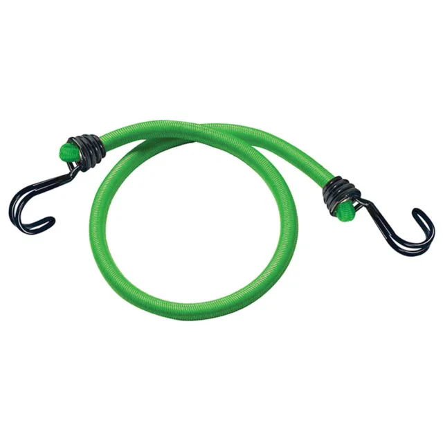 Master Lock 3021EURDAT Twin Wire Bungee Cord 80cm Green 2 Piece