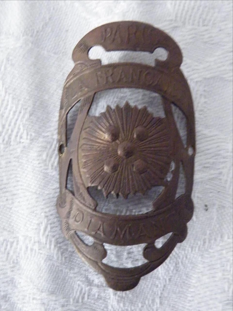 PLAQUE DE VÉLO ancienne, SUTTER AS CHÂTELLERAULT EUR 17,00 - FR