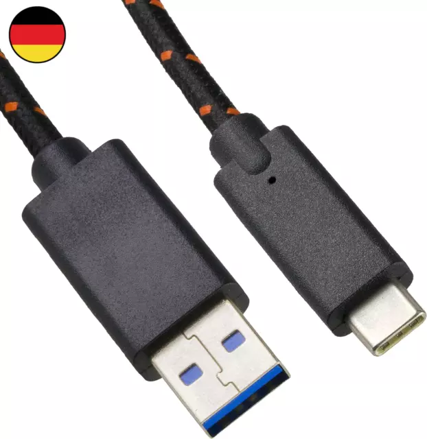 Mumbi USB C Kabel Nylon 1,5M USB C Stecker Auf USB a Stecker Nylonkabel, 1.50M 2