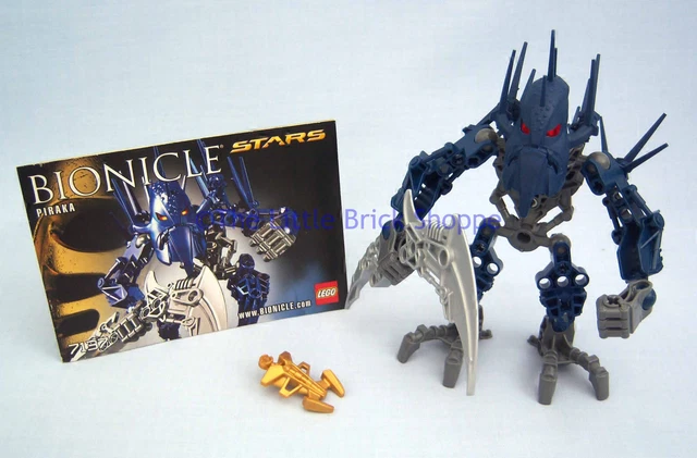 LEGO BIONICLE STARS Piraka 7137 Complete with Golden Armor w Instruction VGC 11.99 PicClick UK