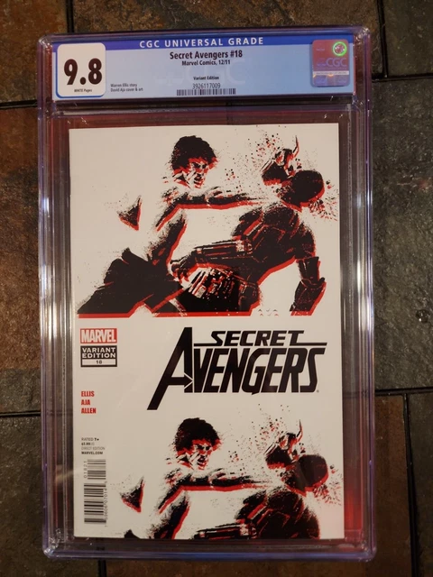 Secret Avengers #18 CGC NM/M 9.8 White Pages Shang-Chi Aja Variant Marvel