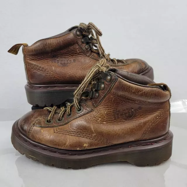 DR. MARTENS CABRILLO Chukka Boots Brown Leather Ankle Lace Up