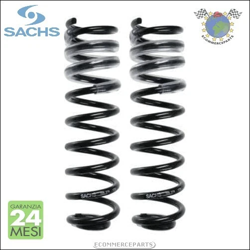 2x molle molla ammortizzatori Sachs Posteriore per MERCEDES VANEO 1.9 1.7 1.6