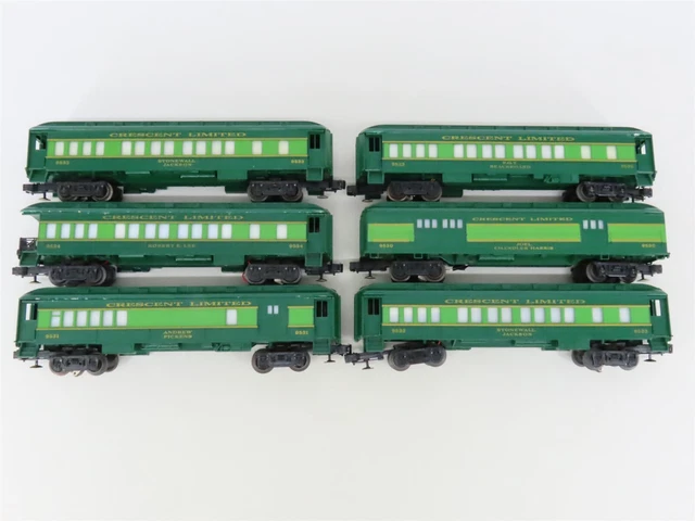 O27 Gauge 3-Rail Lionel SOU Southern Crescent Limited 6-Car Passenger Set
