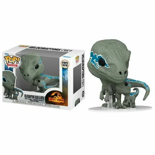 JURASSIC WORLD DOMINION Blue & Beta 3.75" Pop Movies Vinyl Figure Funko