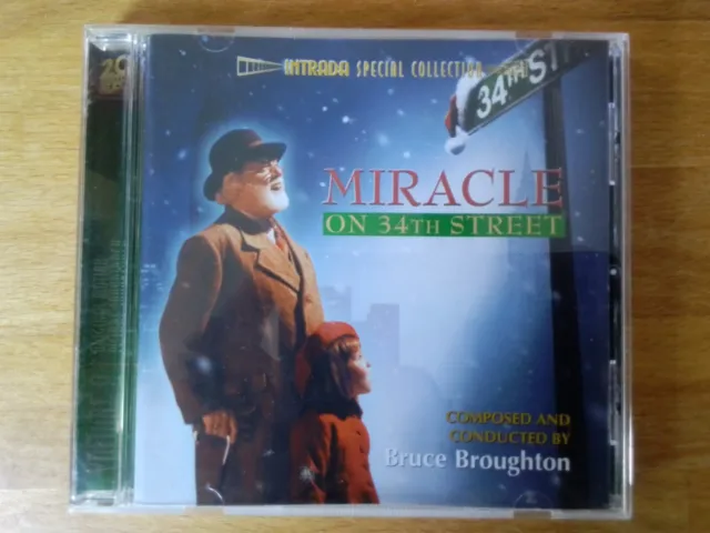 Bruce Broughton "MIRACLE ON 34TH STREET" score Intrada 1500 Ltd CD sold out