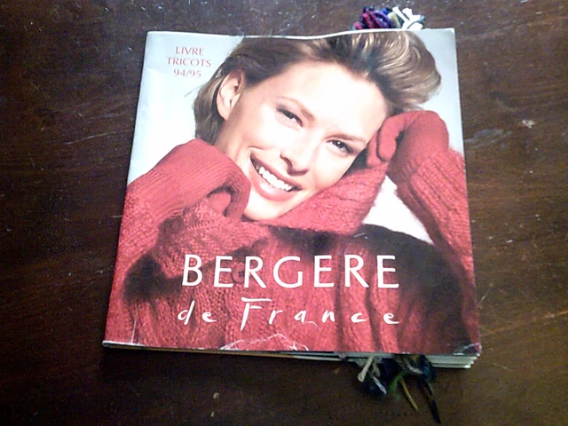A VOIR !!! Ancien Catalogue Bergere De France " Livre Tricots " 1994/95