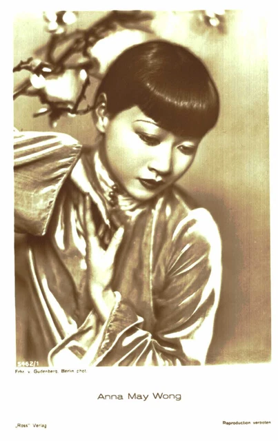 Anna May Wong Original-Ross- Cartolina No. 1859 D
