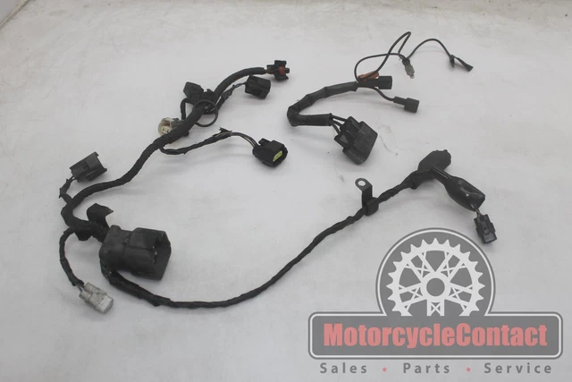 04-05 Zx10R Headlight Speedo Speedometer Harness Head Light Wire Wiring Sub