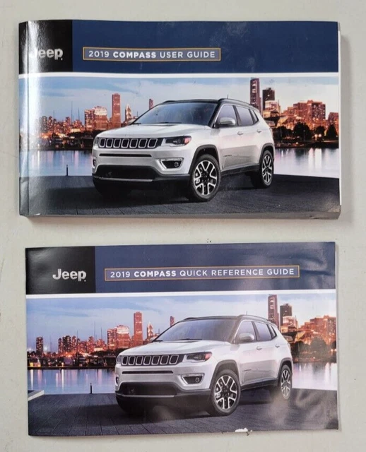 OEM 2019 Jeep Compass User Guide, Quick Reference Guide Manual Book