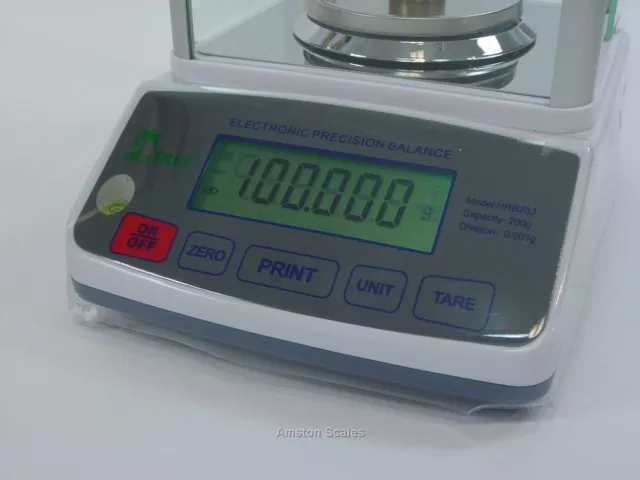 100 gram x 0.001 .001 gram High Resolution Digital Balance Scale Laboratory 2