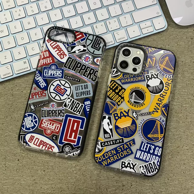 Brand New iPhone 14 Pro CASETIFY Case  🔥 NBA Warriors Clippers Lakers Bucks 🔥