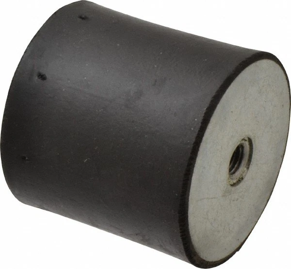 Tech Products 250 Lb Capacity, 1/2-13 Plate/Plate Vibration Isolator 3-1/8" D...