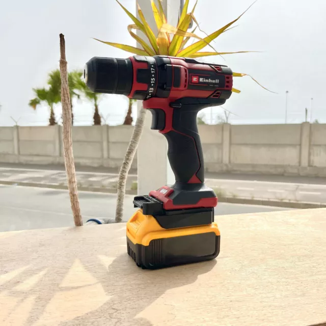 Dewalt to sales erbauer battery adapter