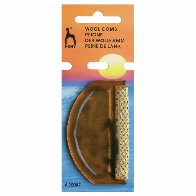 Pony Wool Comb - Lint Removal Clothing Removes Bobbles