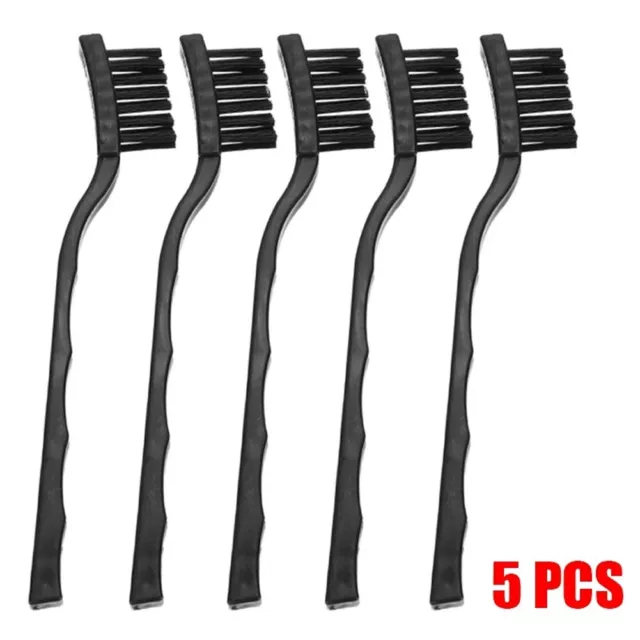 Anti Static Cleaning Brush Pack of 5 ESD Safe Non Slip Handle 170mm Length