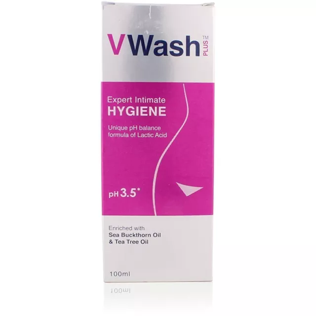V Wash Plus Expert Intimate Hygiene Liquid Wash - 100ml (Pack of 1)