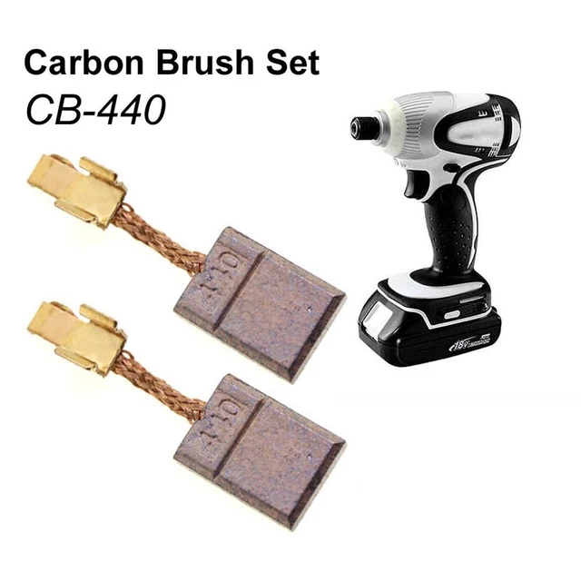 Balais En Carbone Pour Perceuse électrique - Lot De 10 Paires, Dimensions 10x8x5 Mm, Uxcell