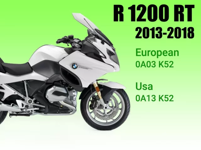 Workshop Service Repair Manual for BMW R1200RT K52 EU USA models  (2013-2018)