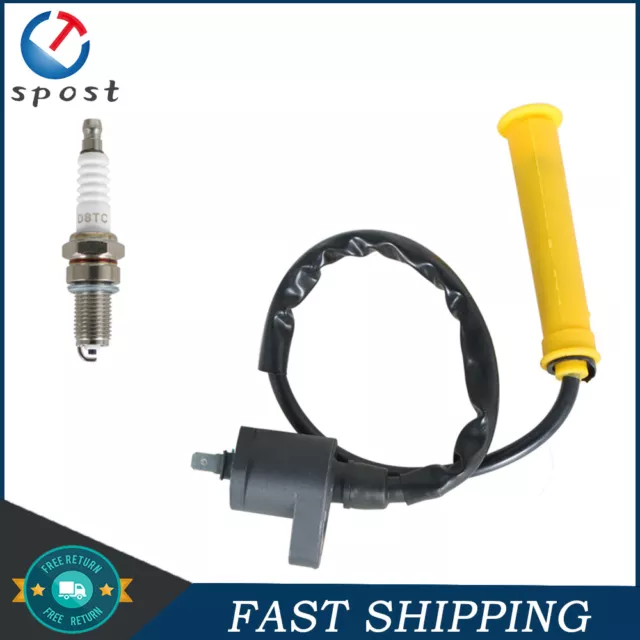 Ignition Coil Spark Plug For 1993-2016 Honda XR650L 30510-MN1-680 30700-KF0-163