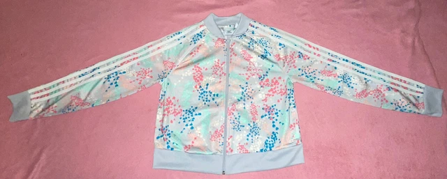 Girls Age 12-13 Years Adidas Tracksuit Top