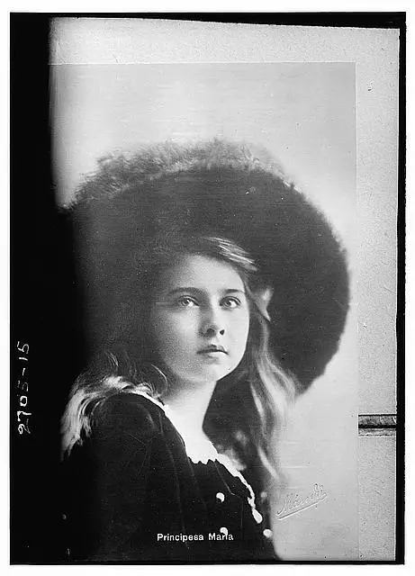 Princess Maria Mignon of Romania,Queen mother of Yugoslavia,1910-1915,girl