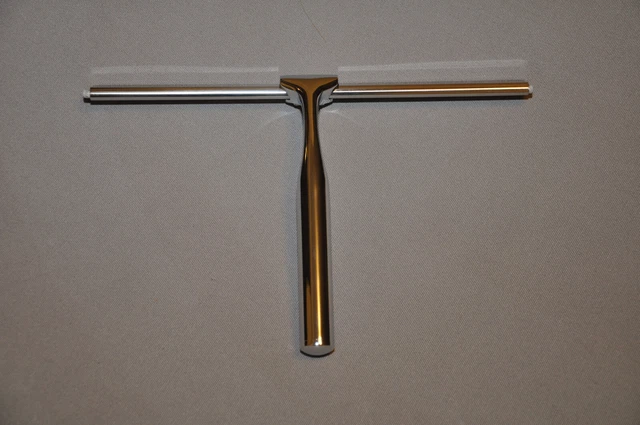 Extractor de ducha Emco System 2 metal cromado sin soporte con labio de goma de repuesto