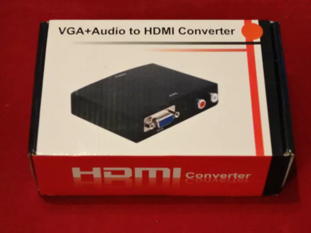 Convertisseur VGA vers HDMI avec support audio - Économisez 35 £ sur un prix de garantie de 49,99 £