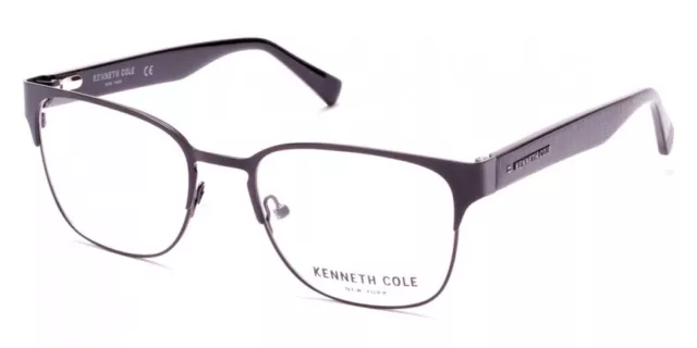 Kenneth Cole New York KC0286 002 Black Metal Optical Eyeglasses Frame 54-19-145