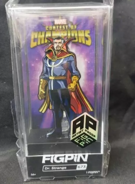FigPin Dr Strange #673 Artist Proof LOCKED AP Marvel Contest of Champions