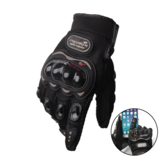 Gants de Motard Moto Vélo sports imperméables écran tactile homme femme Taille L