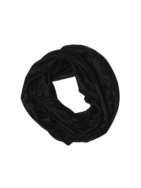 Beyond Yoga Women Black Scarf One Size