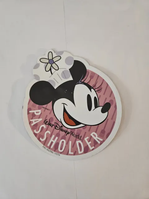 Chef Minnie Mouse Walt Disney World Annual Passholder Magnet WDW