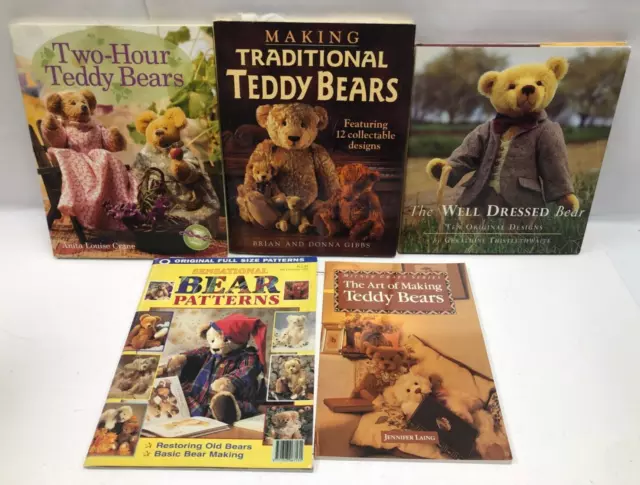 Teddy Bear Making Books Design Patterns Bear Clothing Outfits Craft KX11 P18