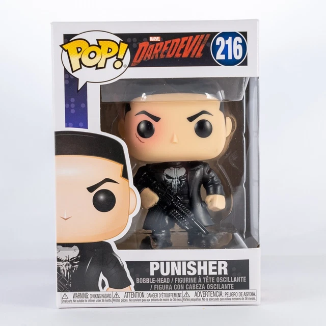 Funko POP! Marvel Daredevil Punisher (Frank Castle) #216 Netflix Vinyl Figure