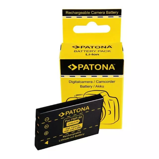 Batería Patona 1050mAh LI-ION para Aiptek Powerwalker Dv PW-V3