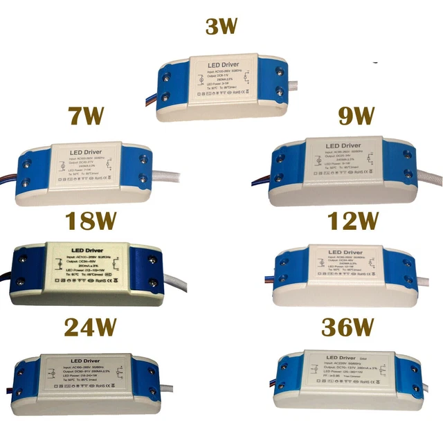 LED-Treiber 3–50 W, 300 MA Konstantstrom – Netzteil Für LED-Beleuchtung